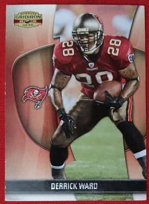 2009 Derrick Ward Donruss Gridiron Gear Football Card #26 Very Nice - Image 1 of 4