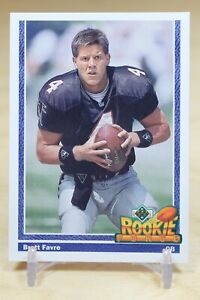 1991 Upper Deck Football Rookie Force #647 Brett Favre - Atlanta Falcons