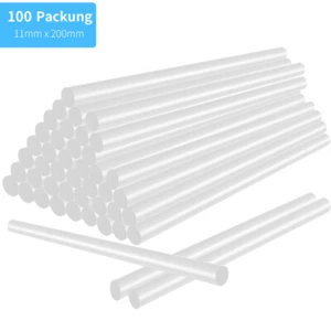 100x Klebesticks Heißkleber Heißklebestifte Klebepatronen Klebestifte 11x 200mm - Bild 1 von 27