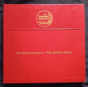 The Mills Brothers And The Mellow Years Vintage Album Records 5 Box Set Tested - Picture 1 of 2