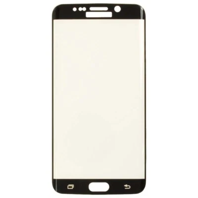 钢化玻璃屏幕保护膜 适用于三星 Galaxy S6 Edge Plus 黑色保护套膜 — 第 1/3 张图片