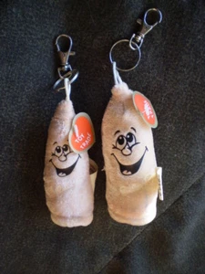 Schlüsselanhänger Pullermann / Pippimann 2 Stück LITTLE & BIG aus Plüsch / Neu - Bild 1 von 3