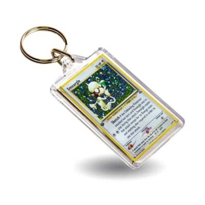 Pokemon Smeargle TCG Card Inspired Keyring / Key Chain Classic Style - Foto 1 di 2