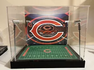 Chicago Bears display casco personalizzato dimensioni standard con luci a LED - Foto 1 di 2