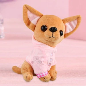 New Holiday Gift Plush Chihuahua Dog Toy Stuffed Animal Dog Toy 1pcs - Picture 1 of 11