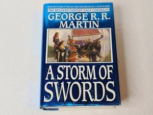 A Storm of Swords by George R. R. Martin (2000, HC) third print Game of Thrones - Picture 1 of 10