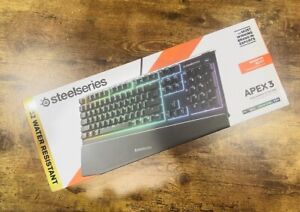 SteelSeries Apex3 RGB Gaming Accs Keyboard - BRAND NEW IN BOX