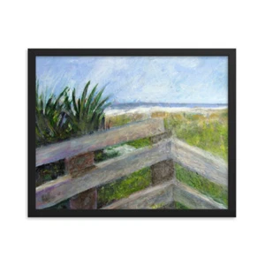 Framed Art Poster Print "Gumbo Dream" Archival Wall Art By DonWillisJrArt - Picture 1 of 5