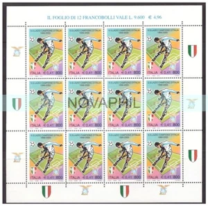 ITALIA 2000 - SCUDETTO ALLA LAZIO MINIFOGLIO NUOVO **MNH - Imagen 1 de 1