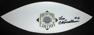 White Panel ONLY Hall of Fame Football Signed Auto Leo Nomellini Autograph HOF00 - Picture 1 of 2