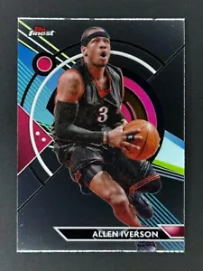 2023-24 Topps Finest #41 Allen Iverson - Picture 1 of 2