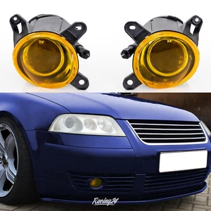 Nebelscheinwerfer Set gelb Klarglas passend für VW Passat B5 3BG 2000-2005 - Picture 1 of 5