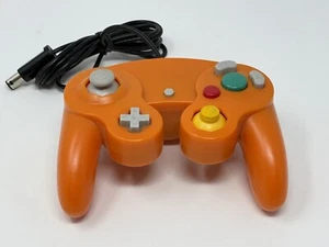 Mando de repuesto Nintendo GameCube naranja Gamepad Wii Gamecube no OEM - Imagen 1 de 6