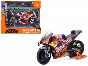 1/12 Nuovo Ray KTM Red Bull Racing MotoGP #43 Jack Miller Blu/Arancione 58393 - Foto 1 di 1