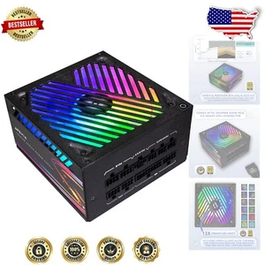 Premier 1200W Gaming Power Supply with Gen 5 Connector & 366 RGB Modes - Picture 1 of 8