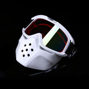 Motorcycle Goggles & Face Mask Eyewear For MX MTB Dirt Bike ATV Racing Sandproof