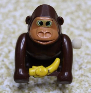 Giocattolo vintage 2" Tomy plastica ribaltabile gorilla avvolgibile giocattolo FUNZIONANTE VEDI TUTTE LE FOTO - Foto 1 di 5