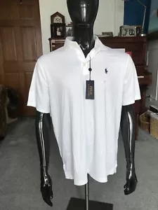 Ralph Lauren POLO White Shirt Men's Classic Fit Short Sleeve 100% Cotton $89 - Picture 1 of 9