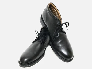 Bostonian Men's Lace up Leather Chukka Ankle Boot in Black Size 10 D - Picture 1 of 15