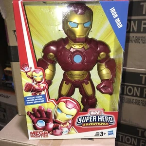 Iron Man -Marvel Super Hero Adventures - Mega Mighties - 10" - Playskool Heroes - Picture 1 of 1