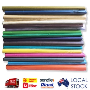 Tissue Paper Ream Assorted Colours Gift Wrap Craft Acid Free Bulk 750mmx500mm - Picture 1 of 28