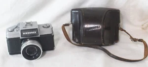 Vintage Nikon Nikkorex Auto35 camera w/Case parts or repair, Untested As Is - Picture 1 of 11