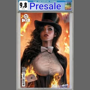DC K.O. #3 CGC 9.8 Carla Cohen Cover D Zatanna Card Stock Variant PRESALE - Picture 1 of 1