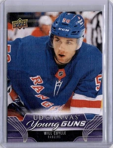 WILL CUYLLE UD CANVAS YOUNG GUNS 2023-24 UPPER DECK #C93 RC ROOKIE - Picture 1 of 2