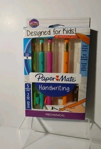 Paper Mate Kids Handwriting Triangular Mechanical Pencils Set Of 4 Open Box EUC - Picture 1 of 6