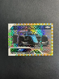 2023 Topps Chrome Formula 1 Victor Martins Gold X-Fractor 28/50 BJJY - Picture 1 of 6