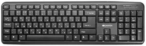 CANYON - Bedrade USB Toetsenbord, Zwart - Afbeelding 1 van 1