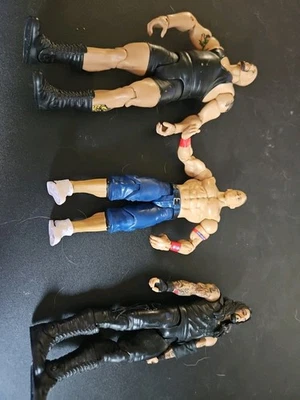 WWE Wrestling Figure Collection The Undertaker, John Cena,  The Big Show - Image 1 of 4