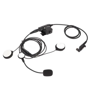 Słuchawki do kasku motocyklowego +U94 PTT 7,1 mm redukcja szumów kask dwustronny He CB - Zdjęcie 1 z 22