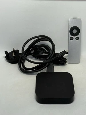 Apple TV Media streamer 3rd generation model A1427 In Black With Remote - Image 1 of 4