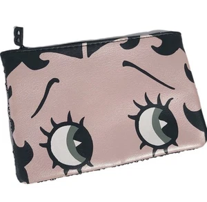 Ipsy Betty Boop Black Sequin Makeup Bag 7.5" X 5" Metalic Accessory Clutch Small - Picture 1 of 8
