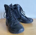 * Women’s MAGNUM Stealth Side Zip Tactical Leather Boots Waterproof Size 4 / 5 *
