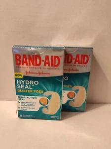 2 Pack Band-Aid Brand Hydro Seal Adhesive Bandages Waterproof Blister (H) - Picture 1 of 2