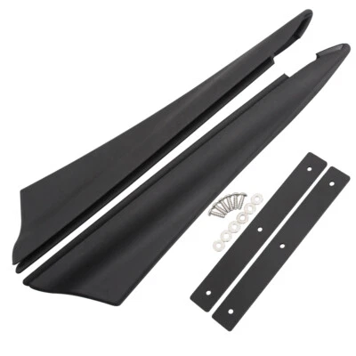 For Honda Goldwing GL1800 18-up Pair Black -Motorcycle Rear Fender Filler Strips - Image 1 of 4