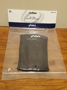 Asics Junior Jr. Gel Cushion Padded Wrestling Sleeve ZD902 - Black - M Medium - Picture 1 of 2