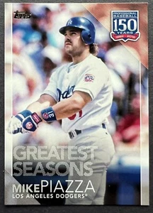 Mike Piazza 150 Greatest Seasons 2019 Topps #150-141 casi nuevo o mejor - Imagen 1 de 2