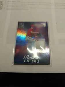 2022 Panini Capstone #RM-NL Nick Lodolo Rookie Materials Cincinnati Reds - Picture 1 of 2