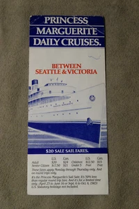 Princess Marguerite Daily Cruises - 1983 - Between Seattle & Victoria - Picture 1 of 2