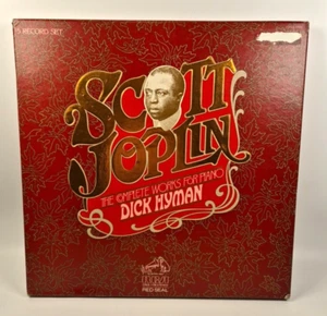 Scott Joplin Complete Works For Piano Dick Hyman RCA Red Seal 5LP Vinyl Boxset - Picture 1 of 7