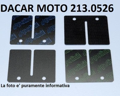 213.0526 Set Laminillas Carbono POLINI Yamaha TZR 50 Minarelli AM6 - Imagen 1 de 4