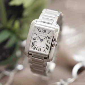 Cartier Tank Anglaise SM W5310022 Garantie 2014 Box/Papier - Bild 1 von 24