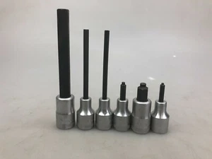 6x STAHLWILLE INHEX Stecknuss Sechskant lang + 3x mit Führung 1054 - 2054 - 541c - Bild 1 von 7