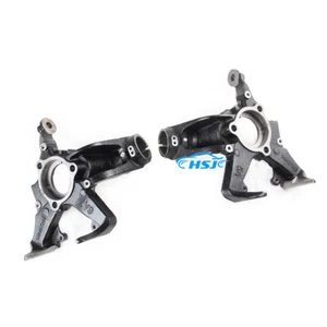 L & R Front Wheel Bearing Housing With Brake Carrier Kit Fit For VW Golf 10-13 - Picture 1 of 12