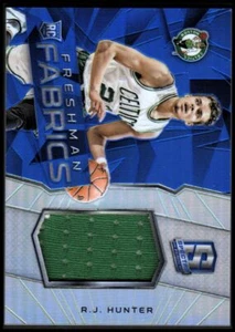 Camiseta deportiva 2015-16 Panini Spectra Freshman Fabrics #25 R.J. Hunter 08/35 Celtics - Imagen 1 de 2