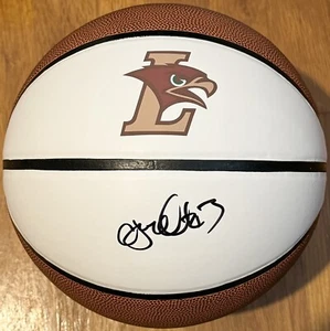 CJ McCollum Signed Autographed Lehigh Mountain Hawks Logo Basketball Beckett COA - Picture 1 of 2