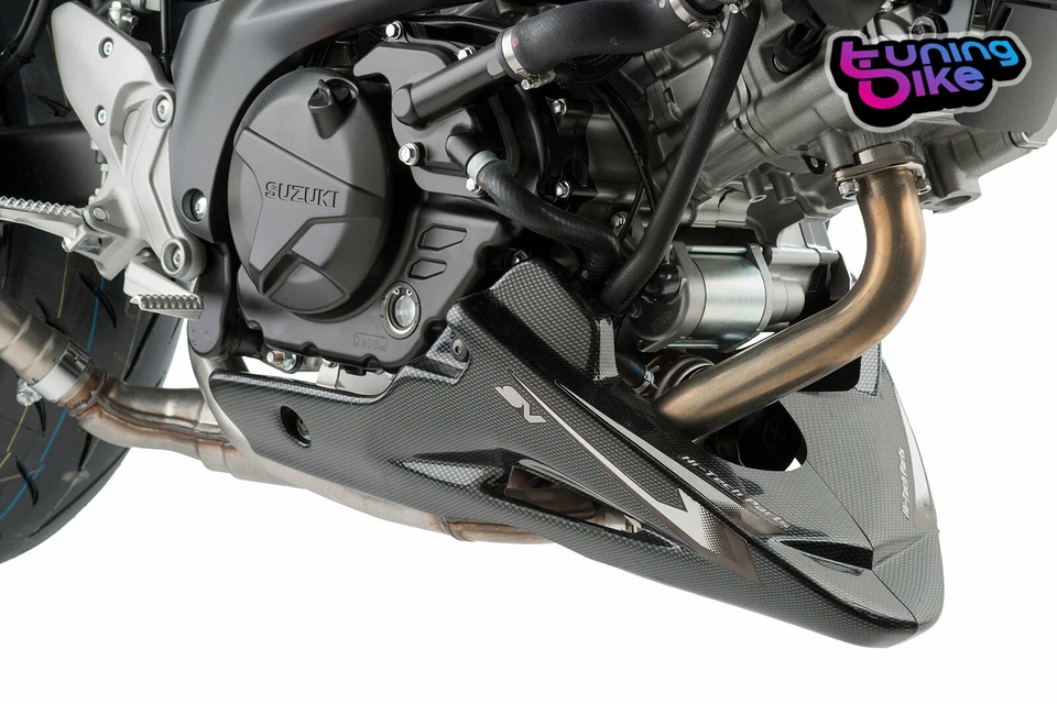 PROTECTOR DE CUBIERTA INFERIOR PUIG PARA SUZUKI SV650S 2003 CARBON LOOK Foto 1 de 1